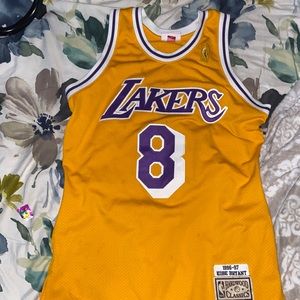 Kobe Bryant #8 Los Angeles Lakers Throwback Jerseys M